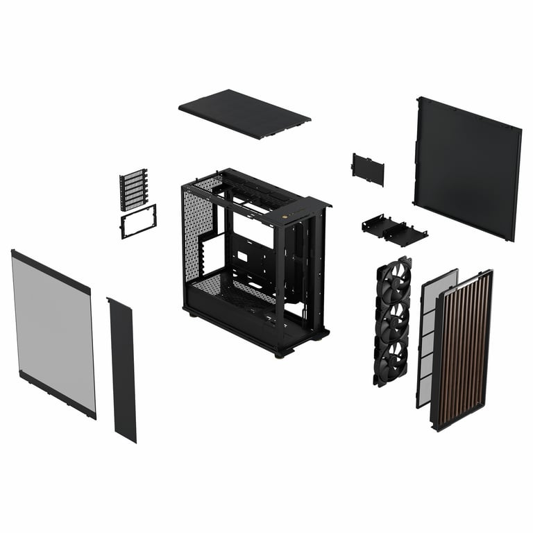 Fractal Design North XL Midi Tower Czarny, Ciemnoszary