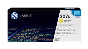 HP 307A oryginalny wkład z żółtym tonerem LaserJet