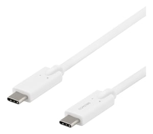 Deltaco USBC-1504M kabel USB USB 3.2 Gen 1 (3.1 Gen 1) 2 m Biały