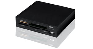 iBox ICKWHIR022 USB 2.0-kortläsare, intern, svart