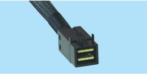 Supermicro CBL-SAST-0550 SAS-Kabel 0,25 m Schwarz