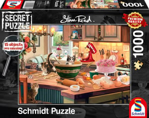 Schmidt Spiele 59919 Puzzle, 1,000-piece jigsaw puzzle. Food and Beverages
