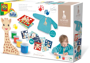 SES Creative My First 14494 Washable Finger Paint Set: Blue, Red, Yellow