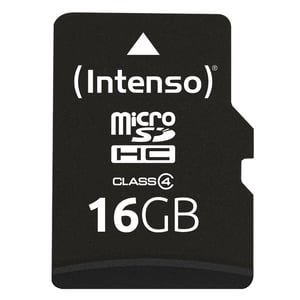 Intenso 3403470 16 GB MicroSDHC-flashminne, klass 4