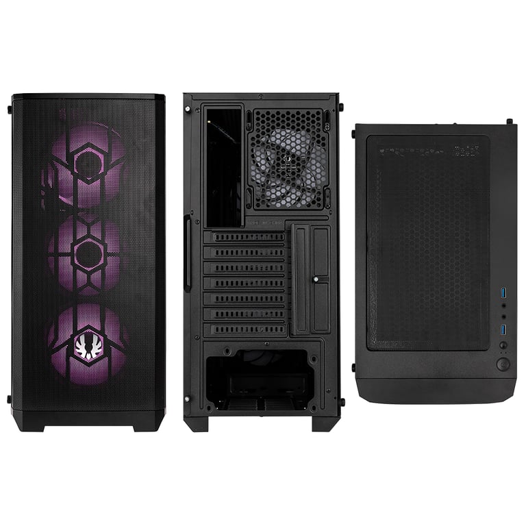 BitFenix Nova Mesh SE TG Midi Tower Czarny