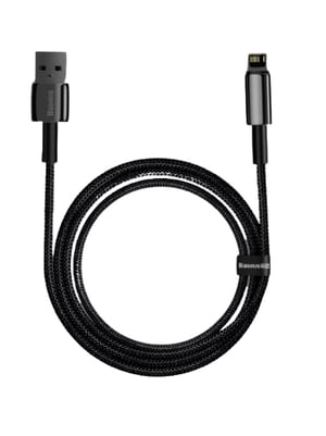 Baseus CALWJ-A01 kabel Lightning 2 m Schwarz