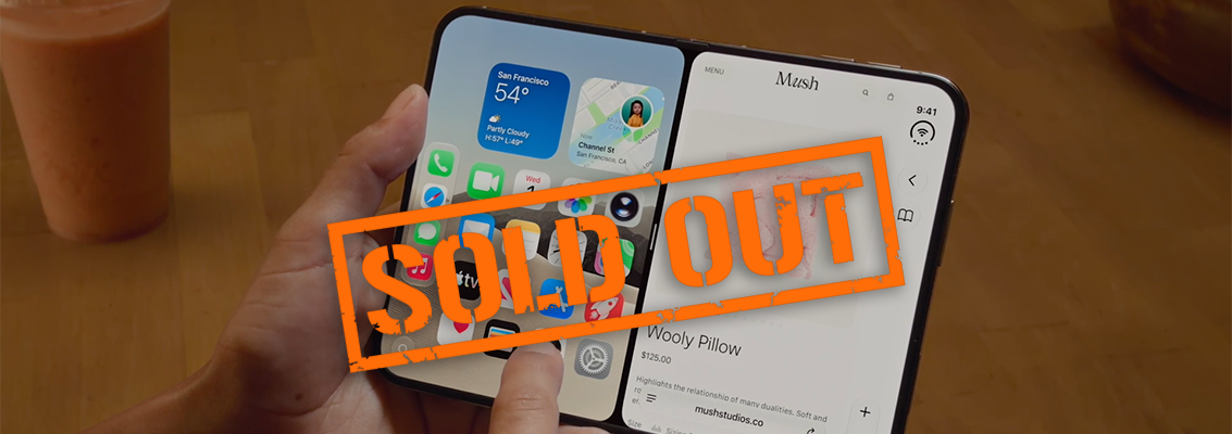 iPhone Duo: po pół godzinie przedsprzedaży dostawy dopiero w 2027