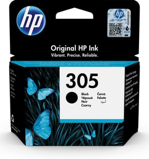 HP Original Black Ink Cartridge 305