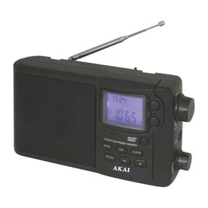 Akai APR-2418 tragbares Digitalradio, schwarz