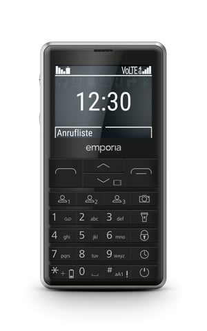 Emporia emporiaPRIME-LTE 5,87 cm (2.31") 107 g Czarny Telefon dla seniora