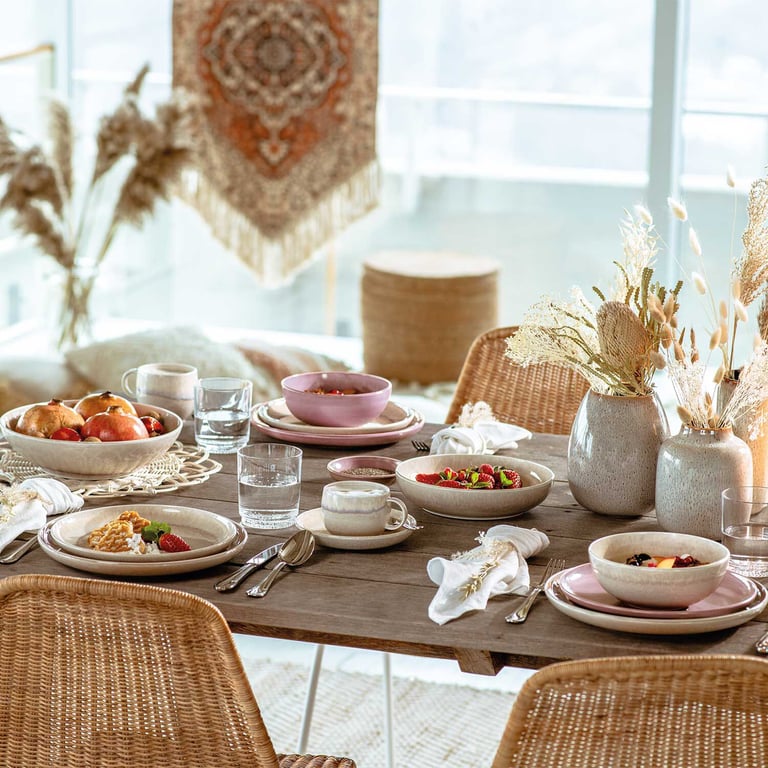 Villeroy & Boch 1951733760 zastawa stołowa Różowy