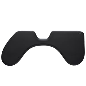 Contour Design CDWRRMMAX00410 Handgelenkauflage, veganes Leder, schwarz