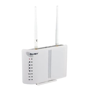 ALLNET ALL-WR02400N Fast Ethernet Wireless Router, White