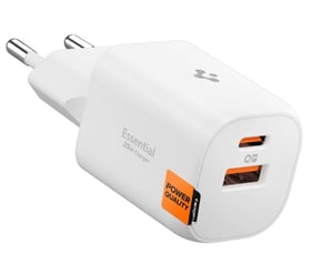 Spigen Essential EE352EU Uniwersalne Biały Prąd przemienny Szybkie ładowanie Wewnętrzna