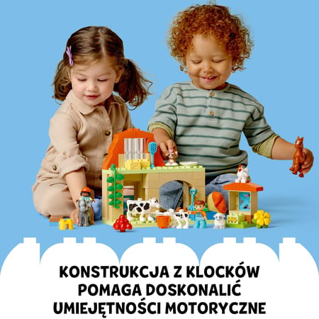 LEGO DUPLO Opieka nad zwierzętami na farmie