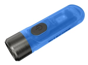 Nitecore TIKI GITD BLUE Grå LED-ficklampa med nyckelring
