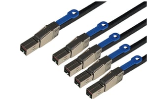 Tandberg Data OV-CBLE8644FAN kabel SAS 2 m Czarny