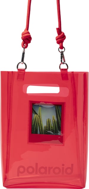 Polaroid 6307 Camera Case Shoulder Strap Case Red