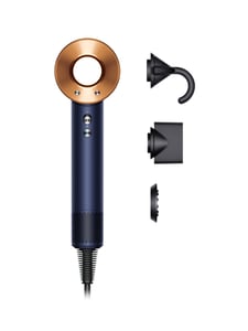 Dyson Supersonic 1600 W Hair Dryer, Blue, Copper