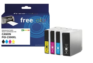 Freecolor K10405F7 Ink Cartridge, 4-Pack. Replacement High (L) Yield Black, Cyan, Magenta, Yellow