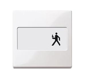 Merten 432319 Light Switch, Thermoplastic, White