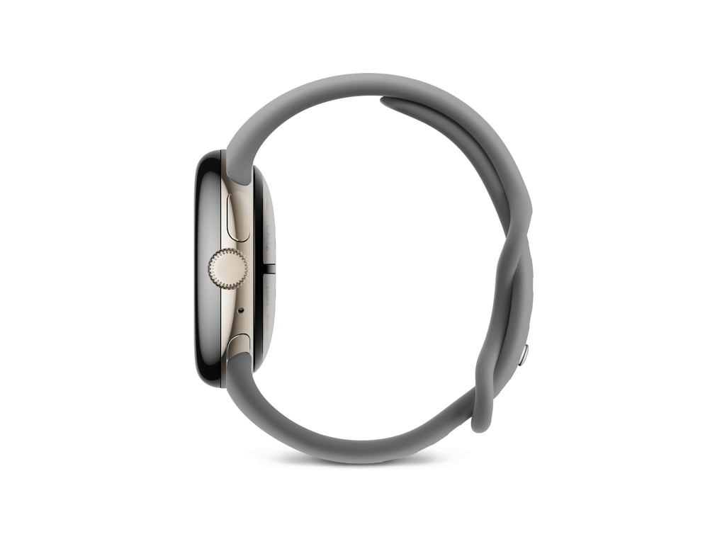 фото Смарт-годинник Google Pixel Watch 3 41 mm Wi-Fi Champagne Gold Aluminum Case/Hazel Active Band