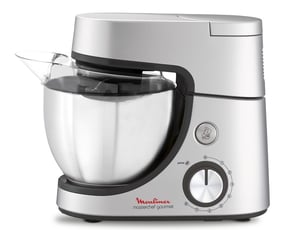 Moulinex QA519D matberedare 1100 W 4,6 l Silver Inbyggd våg