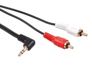 Maclean MCTV-827 Audiokabel 10 m, 2 x Cinch 3,5 mm, Schwarz, Rot, Weiß