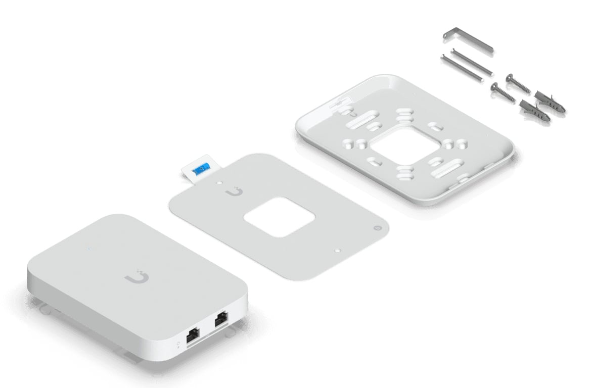 Ubiquiti U7 In-Wall 4300 Mbit/s Biały Obsługa PoE