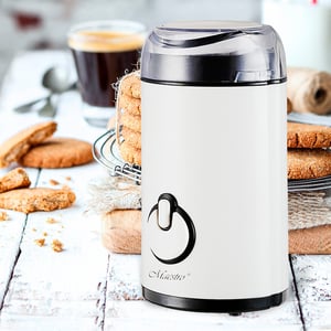 Feel Maestro MR-452-WHITE 150 W Coffee Grinder, White