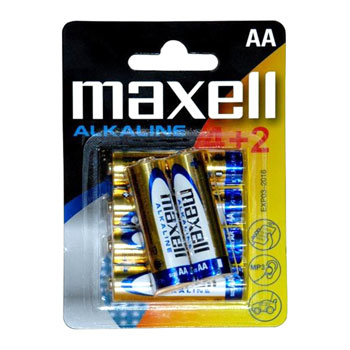 Maxell 790230.04.CN bateria do użytku domowego Jednorazowa bateria AA Alkaliczny