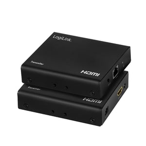 LogiLink HD0030 AV-förlängningskabel AV-sändare och -mottagare Svart