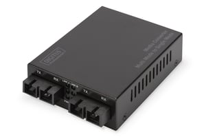Digitus Gigabit-mediekonverterare för multimode/singlemode SC/SC