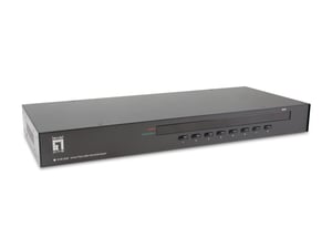 LevelOne KVM-3208 KVM-Switch, rackmontierbar, schwarz