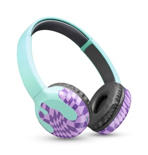 Music Sound 8018080486661 Kopfhörer-Set, kabellos, Kopfbügel, Bluetooth-Anrufe/Musik, grün