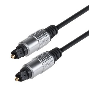 Maclean MCTV-453 kabel InfiniBand / światłowodowy 3 m Toslink Czarny