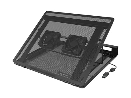 NATEC Tern 2 Plus podkładka chłodząca do laptop 43,9 cm (17.3") 2164 RPM Czarny