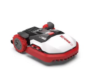 Kress Mission Mega 3000 Kosiarka robot AC/Bateria Czerwony