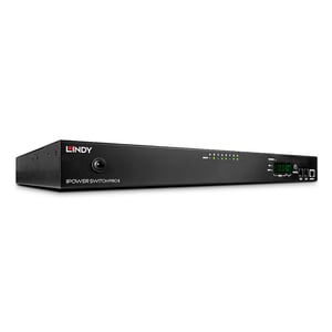 Lindy 32659 8-fach-Netzsteckdosen-Verteiler, für den Innenbereich, schwarz