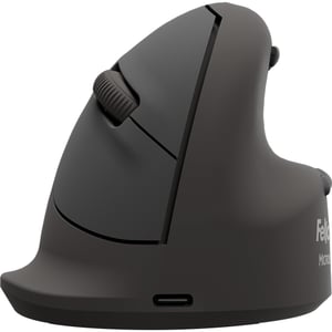 Fellowes 100143582 Maus, universell, rechtshändig, Bluetooth + USB Typ C, optisch, 2400 DPI