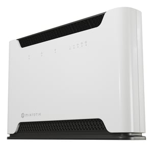 Mikrotik Chateau LTE12 Wireless Gigabit Ethernet Dual-Band (2.4 GHz/5 GHz) 4G Router, Black, White