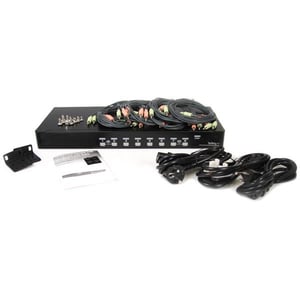 StarTech SV831DUSBAU przełącznik KVM Możliwości montowania w stelażu Czarny