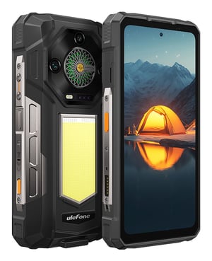 Ulefone Armor 33 17,6 cm (6.95") Dual SIM Android 15 4G USB Type-C 12 GB 512 GB 25500 mAh Svart