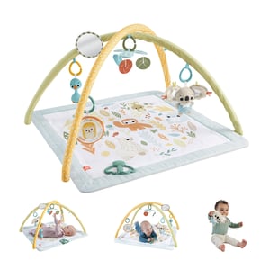 Fisher-Price Sensimals HRB15 lek- och träningsmatta Tyg, plast, flerfärgad Träningscenter för spädbarn