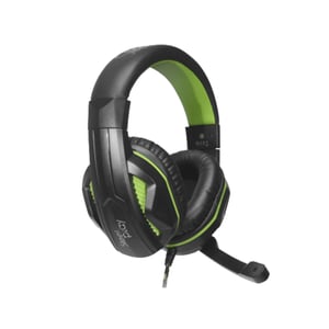 Steelplay HP45 Kopfhörer-Set, kabelgebunden, Gaming-Kopfbügel, schwarz, grün