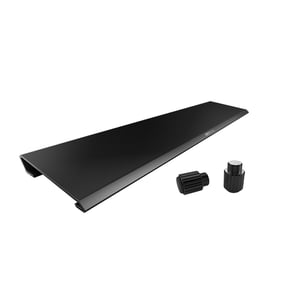 CHERRY AC 3.3 Wrist Rest, Aluminum, Black