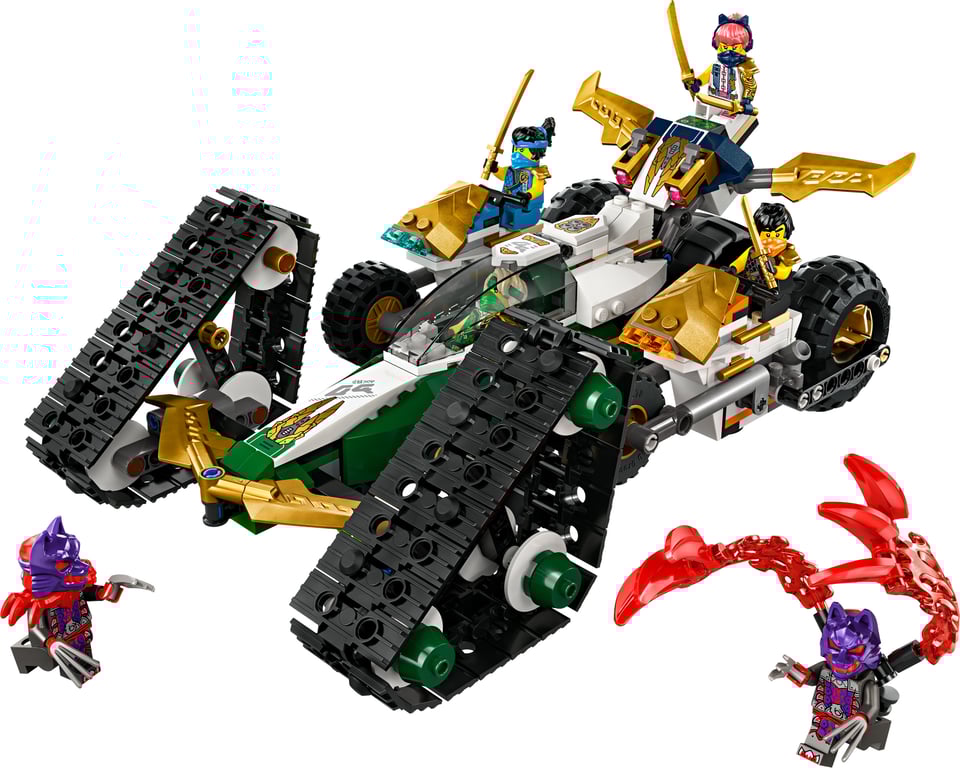 фото Блоковий конструктор LEGO Ninjago Комбінований автомобіль команди ніндзя (71820)