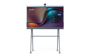 Yealink MeetingBoard Interactive 165.1 cm (65") LED Wi-Fi 4K Ultra HD Flat Panel, Black, Touchscreen, Built-in Processor, Android 10