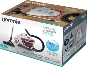Gorenje VCEB01GAWWF 3 l Cylinder próżniowy Suchy Bez worka