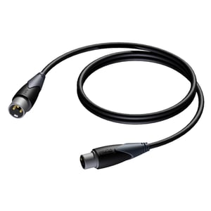 PROCAB CLD953/5 kabel audio 5 m XLR (3-pin) Czarny, Szary